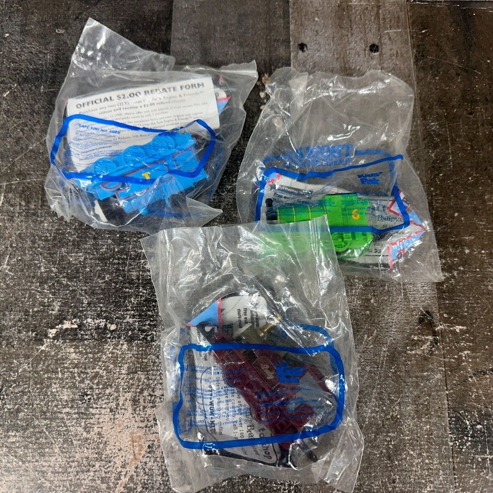 Thomas‎ the Train Tank Engine & Friends “Thomas” Subway Kids Meal Lot Percy Lady